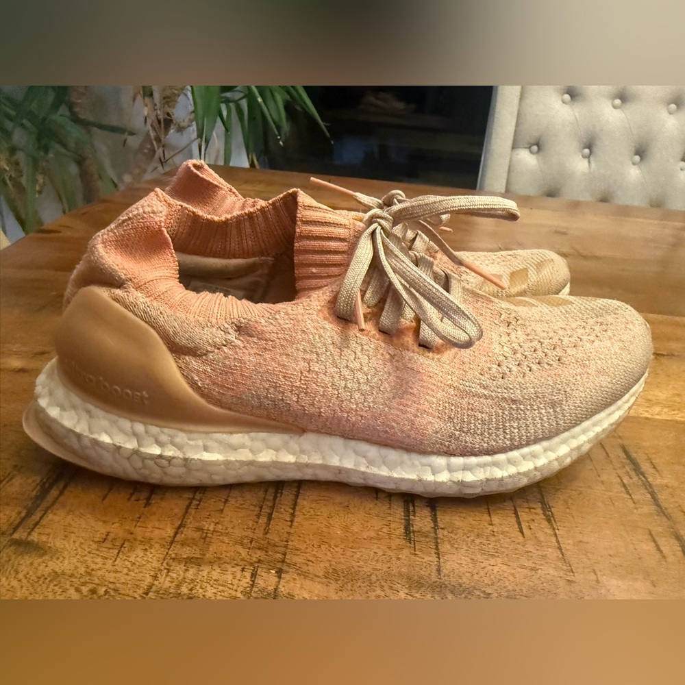 Women’s Pink Adidas Ultraboost 7.5